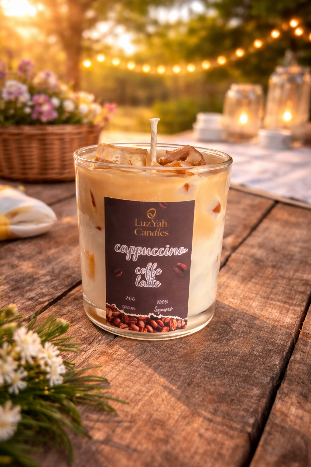 Summer cappuccino