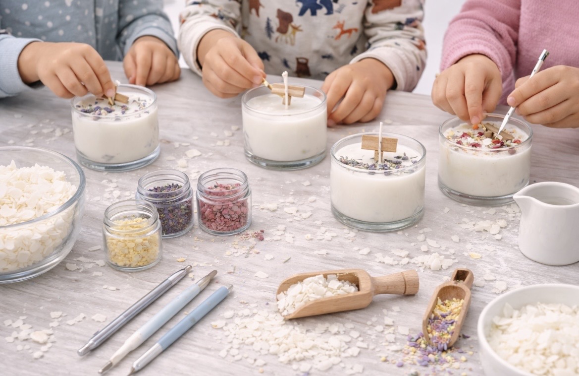 CANDLE MAKING WORKSHOP KIDS EDITION