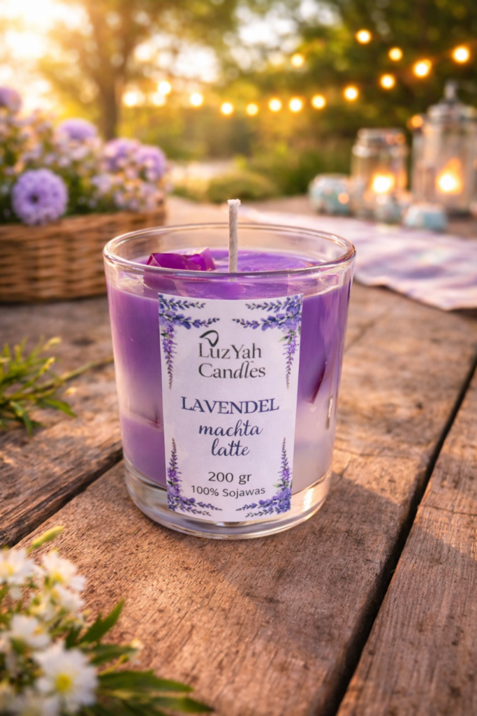 Lavendel - Matcha Latte